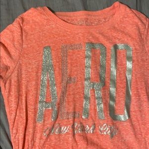 GIRLS pink aeropostale shirt